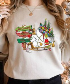 Vintage Merry Grinchmas Sweatshirt Merry…