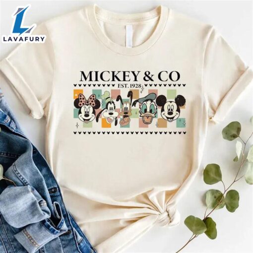 Vintage Mickey &Amp Co 1928 Shirt – Retro Mickey And Friends Shirtwint