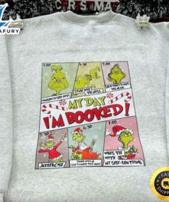 Vintage My Day I’m Booked Sweatshirt  Merry Christmas Shirt