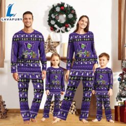 Washington Huskies NCAA Custom Name Grinch Christmas And Sport Team Pajama Set  Gift Christmas