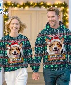 Welsh Corgi Dog Make Christmas Magical Christmas Sweatshirt & Hoodie   Gift Christmas