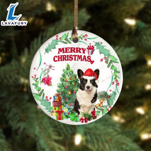 Christmas 2024  Welsh-Corgi Tree Merry Christmas Ornament, Gift For Christmas