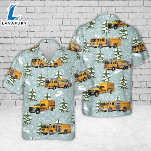 West Grove, Pennsylvania, West Grove Fire Company Station 22 Christmas Hawaiian Shirt – Gift Christmas Hawaiian