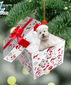 West-Highland-White-Terrier In Gift Box Christmas…