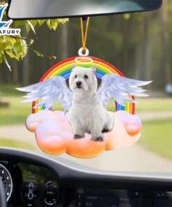 West-Highland-White-Terrier With Angel Wings Memorial…