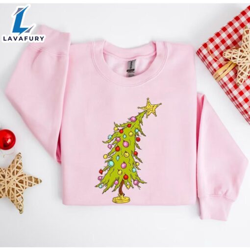 Whimsical Christmas Tree Sweatshirt