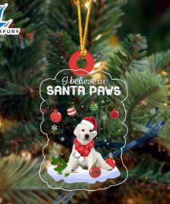 White Labrador Christmas Ornament, Gift…