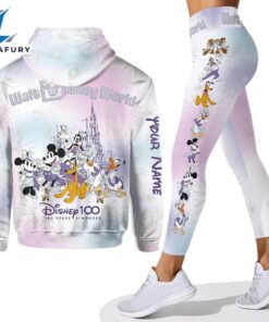 100 Years Of Wonder - Personalized Mickey Mouse Hoodie and Leggings