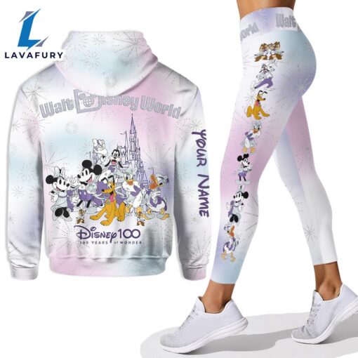 100 Years Of Wonder – Personalized Mickey Mouse Hoodie and Leggings