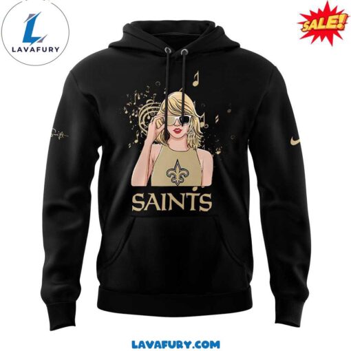 2024 New Orleans Saints x Taylor Swift The Eras Tour Collection Limited Hoodie