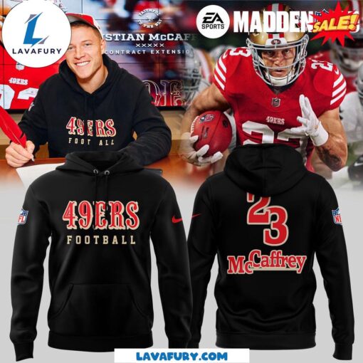 2024 San Francisco 49ers Football McCaffrey Hoodie