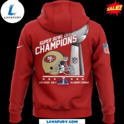 2024 San Francisco 49Ers Super Bowl LVIII Champions Hoodie