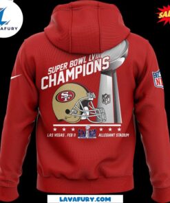 2024 San Francisco 49Ers Super Bowl LVIII Champions Hoodie