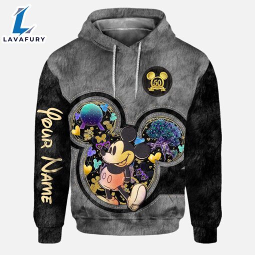 50 Years Of Magic – Personalized Mickey Mouse Hoodie and Leggings