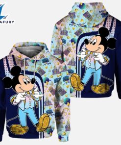 50 Years Of Magics - Personalized Mickey Mouse Hoodie and Leggings