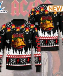 AC DC Bell Ugly Sweater