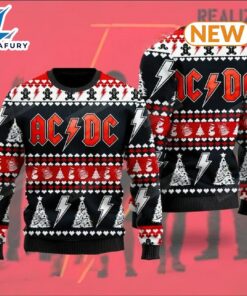 AC DC Christmas Ugly Sweater