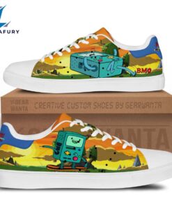 Adventure Time Bmo Cartoon Stan Shoes For Kid