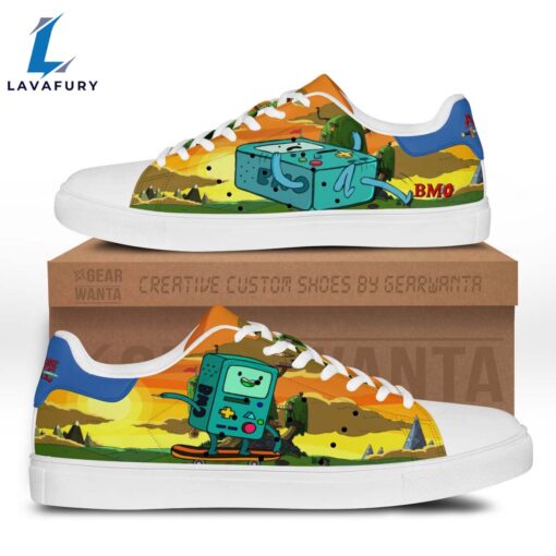 Adventure Time Bmo  Cartoon Stan Shoes For Kid