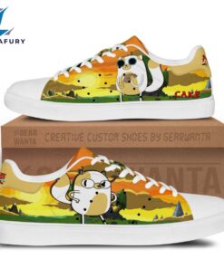 Adventure Time Cake Cartoon Stan Smith Shoes For Kid