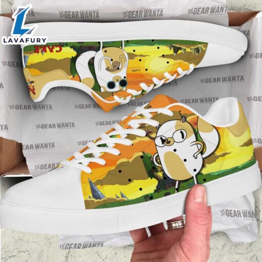 Adventure Time Cake Cartoon Stan Smith Shoes For Kid