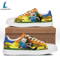 Adventure Time Finn Cartoon Stan Smith Shoes For Kid