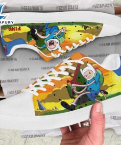 Adventure Time Finn Cartoon Stan Smith Shoes For Kid