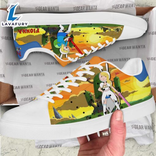 Adventure Time Fionna Cartoon Stan Smith Shoes For Kid