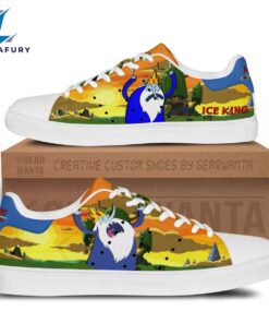 Adventure Time Ice King Cartoon Stan Smith Shoes For Kid