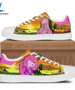 Adventure Time Princess Bubblegum Cartoon Stan Smith Shoes For Kid