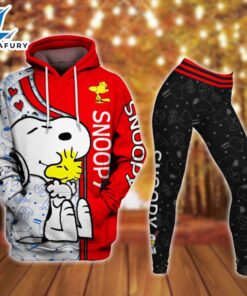 Animated Snoopy Dog Pattern Hoodie…