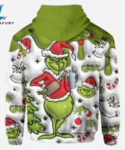 Any Name - Personalized Grinch Hoodie and Leggings