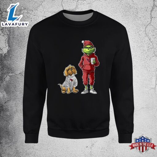 Arizona Cardinals Grinch Christmas Football Sweatshirt