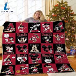 Arizona I Am On D-Backs Mickey Blanket