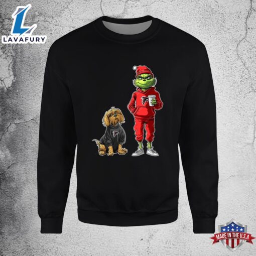 Atlanta Falcons Grinch Christmas Football Sweatshirt