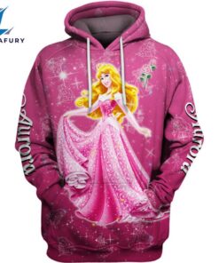 Aurora Princess Cartoon Hoodie And Leggings Set