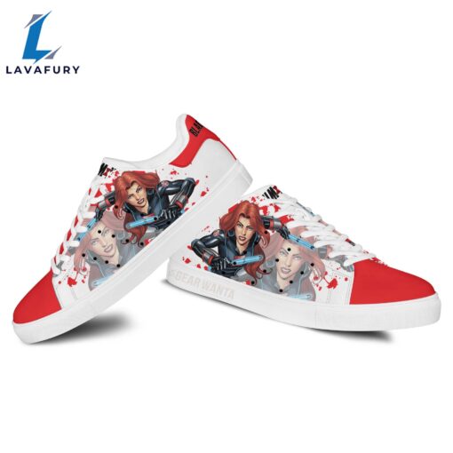 Avengers Black Widow Cartoon Stan Smith Shoes For Kid