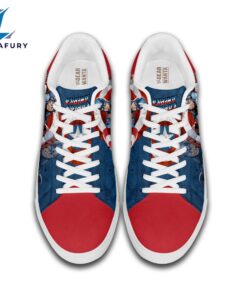 Avengers Captain America Cartoon Stan Smith Shoes For Kid