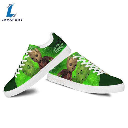 Avengers Groot Cartoon Stan Smith Shoes For Kid