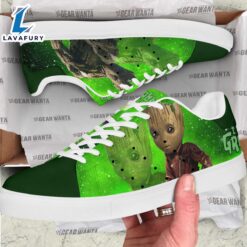 Avengers Groot Cartoon Stan Smith Shoes For Kid