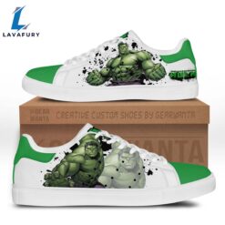 Avengers Hulk Cartoon Stan Smith Shoes For Kid