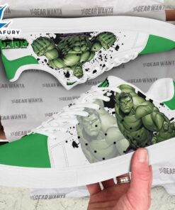 Avengers Hulk Cartoon Stan Smith Shoes For Kid