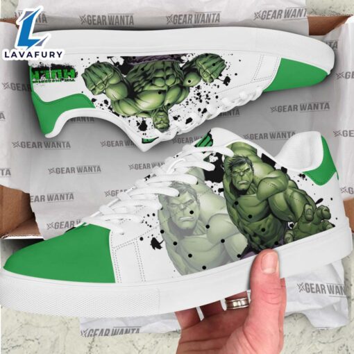 Avengers Hulk Cartoon Stan Smith Shoes For Kid