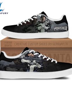 Avengers Punisher Cartoon Stan Smith Shoes For Kid