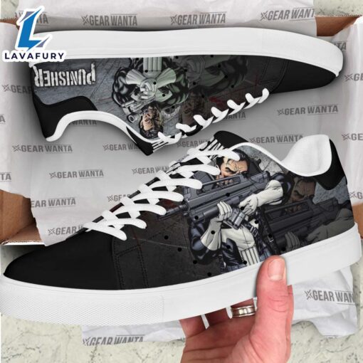 Avengers Punisher Cartoon Stan Smith Shoes For Kid