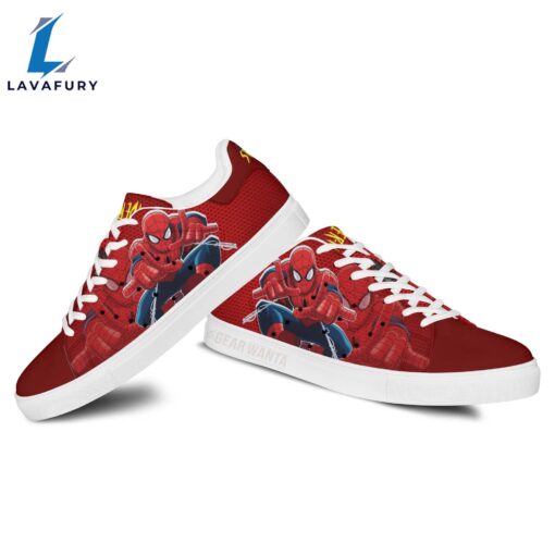 Avengers Spiderman Cartoon Stan Smith Shoes For Kid