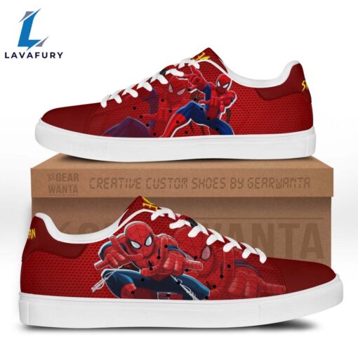 Avengers Spiderman Cartoon Stan Smith Shoes For Kid