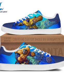 Avengers Thanos Cartoon Stan Smith Shoes For Kid