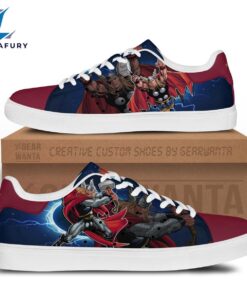 Avengers Thor Cartoon Stan Smith Shoes For Kid