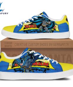 Batman Cartoon Stan Smith Shoes For Kid